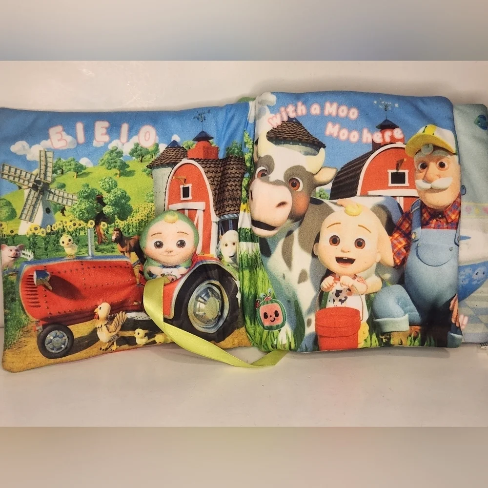 Cocomelon Nursery Rhyme Singing Time Plush Toddler Book